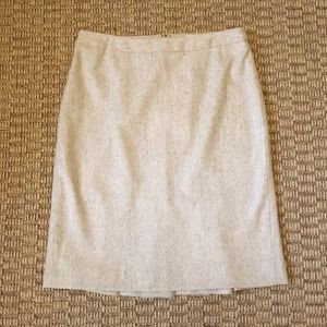 Wool Pencil Skirt